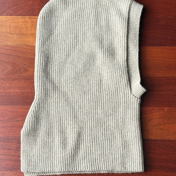Tan Ribbed Knit Snood - Picture 3 of 6